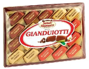 Конфеты Sweet Moments GIANDUIOTTI ассорти в молочном шоколаде /пластик/ 200г*9