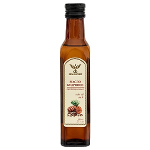 Масло DIAL-EXPORT Кедровое нерафинированное /стекло/ 0,25л*6
