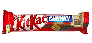 Батончик KITKAT Chunky Classic молочный шоколад с хрустящей вафлей (ГЕРМАНИЯ) 40г*24