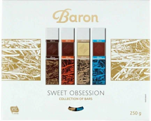 Конфеты BARON Sweet obsession Ассорти /картон/ 250г*20