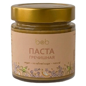 Паста BOB "Гречишная" с гречишным чайным напитком 200г*6