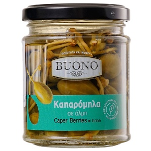 Каперсы BUONO плоды /стекло/ 210г*6