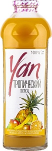 Сок YAN Тропический (без сахара) /стекло/ 0,93л*6