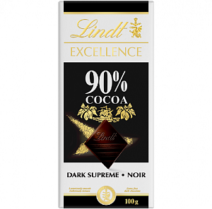 Шоколад LINDT EXCELLENCE Горький 90% Какао 100г*20