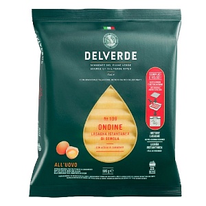 Макаронные изделия DELVERDE №109 Ондине яичные 500г*12