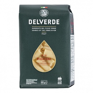Макаронные изделия DELVERDE №019 Ригатони 500г*20