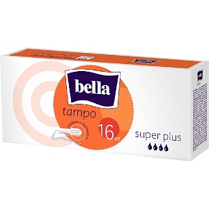 *Bella Тампоны гигиенические без аппликатора "premium comfort Super Plus"16 шт./20/