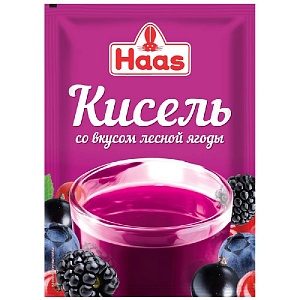 Кисель HAAS Лесная ягода 75г*30