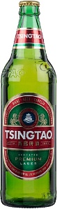 Пиво TSINGTAO 4.7% светлое /стекло/ 0,64л*12