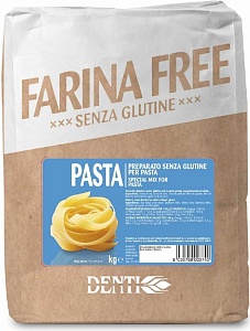 Мука DENTI Free PASTA смесь без глютена для ПАСТЫ 1кг*25