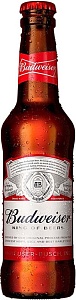 Пиво BUDWEISER (ЧЕХИЯ)  5.0% светлое /стекло/ 0,33л*24