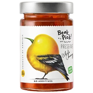 Варенье BEAK PICK из белой черешни /стекло/ 360г*6