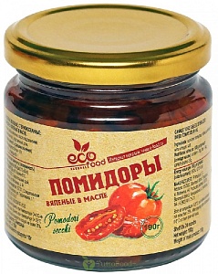 Помидоры ECOFOOD вяленые в масле /стекло/190г*6