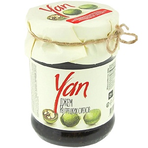 Джем YAN из грецких орехов /стекло/ 300г*8