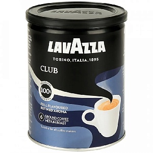 Кофе LAVAZZA CLUB молотый /жесть/ 250г*12