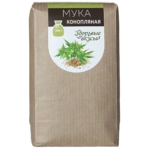 Мука Здоровые Вкусы Конопляная /крафт-пакет/ 300г*10