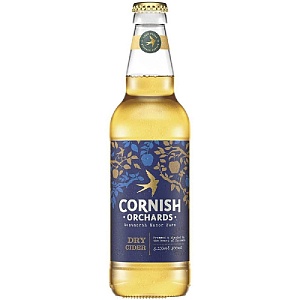 Сидр CORNISH ORCHARDS DRY газированый сухой 5,2% /стекло/ 500мл*12