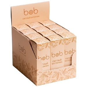 Батончик BOB неглазированный Светлый /шоубокс/ 50г*12