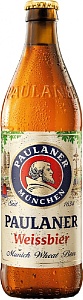 Пиво PAULANER (ГЕРМАНИЯ) Hefe-Weissbier 5.5% /стекло/ 0,5л*20