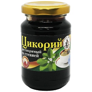 Цикорий РУССКИЙ ЦИКОРИЙ жидкий Стевия /стекло/ 200г*30