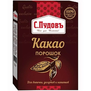 Какао С.Пудовъ /картон/ 70г*10