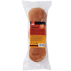 Булочки DELBA Humburger с кунжутом (6 шт*50г) 300г*8