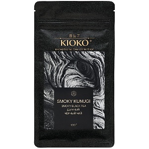 Чай KIOKO SMOKY KUNUDI листовой Чёрный китайский /пакет/ 100г*8
