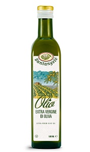 Масло SANTANGELO оливковое нерафинированное Extra Virgin /стекло/ 500мл*12