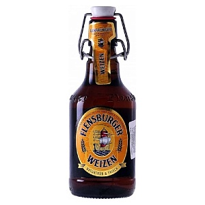 Пиво FLENSBURGER WEIZEN 5.1% /стекло/ 0,33л*24