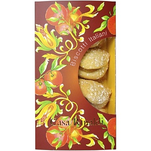 Печенье CASA RINALDI Фаготини с апельсиновым джемом /картон/ 200г*6