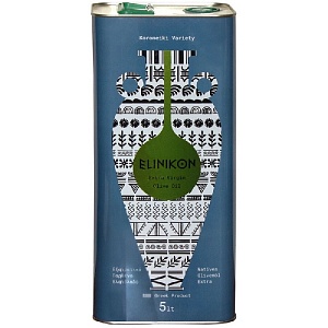 Масло ELINIKON оливковое EVOO  AC <0,8 /жесть/ 5л*4