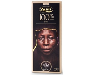Шоколад ZAINI горький 100% "Women of cocoa" 75г*12