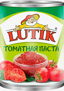 Паста LUTIK 12079Р томатная 25-28% /жесть/ 800мл*12