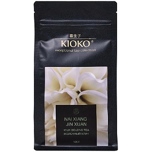 Чай KIOKO NAI XIANG JIN XUAN листовой Молочный улун /пакет/ 100г*8