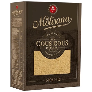 Макаронные изделия La MOLISANA 621/1 COUS COUS INTEGRALE Кус-кус цельнозерновой 500г*12