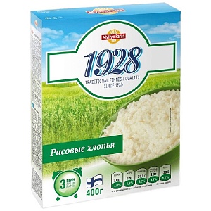Хлопья MYLLYN PARAS 1928 (МП04) Рисовые 400г*10