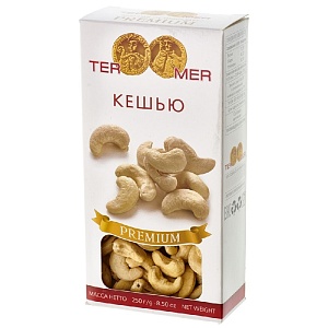 Кешью TERMER /картон/ 250г*16