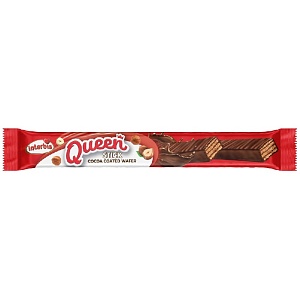 Вафли QUEEN Stick Hazelnut с ореховой начинкой в какао глазури (30г*24шт. шоубокс) 30г*144
