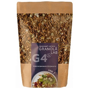 Гранола-мюсли GRANOLA.LAB G4 Шелковичная формула 400г*12