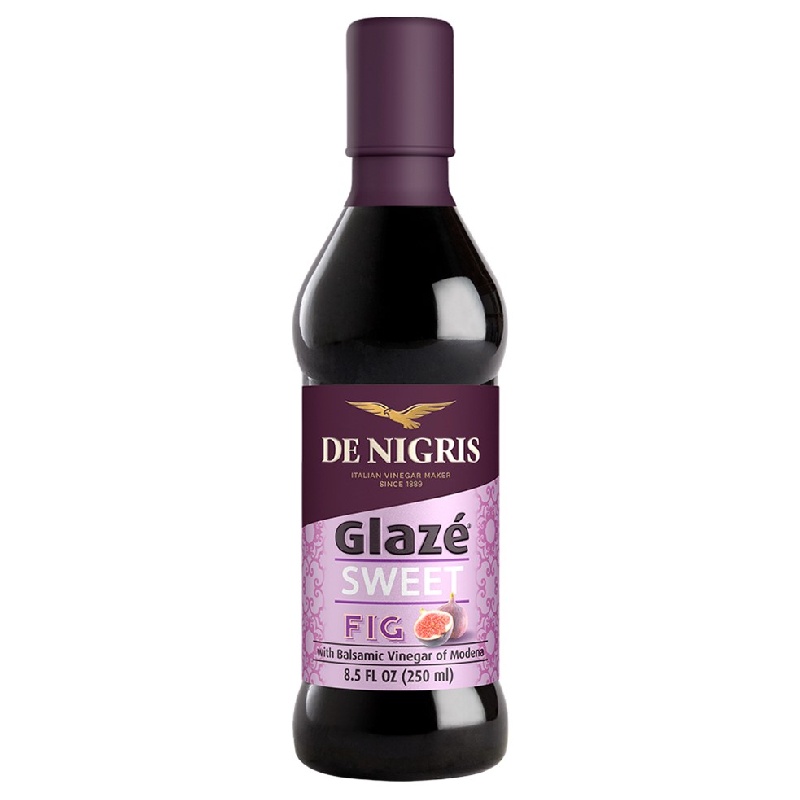 Крем DE NIGRIS Glazé FIG со вкусом инжира с бальзамическим уксусом из Модены /пэт/ 250мл*6 Крем DE NIGRIS Glazé FIG со вкусом инжира с бальзамическим уксусом из Модены /пэт/ 250мл*6