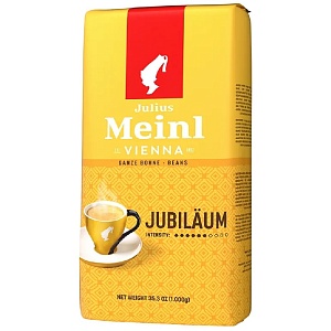 Кофе JULIUS MEINL Vienna Jubilaum (Юбилейный) в зернах /пакет/ 1кг*6