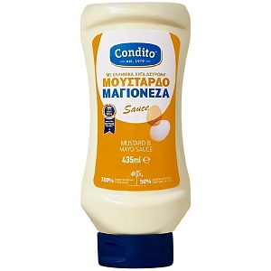 Соус CONDITO MUSTARD & MAYO майонез и горчица /пэт/ 435г*12