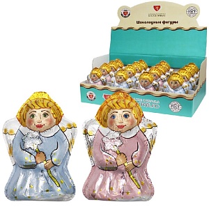 Шоколад фигурный "Ангел" /шоубокс/ 40г*16