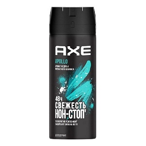 AXE  Дезодор.муж.  АПОЛЛО 150мл. /12/