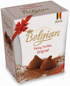 Шоколадные трюфели THE BELGIAN в какао пудре /картон/ 200г*15