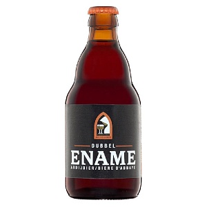 Пиво ENAME DUBBEL 6,6% темное /стекло/ 0,33л*24