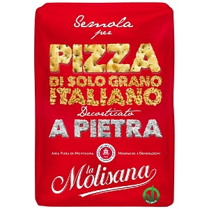 Мука La MOLISANA 603 Semolina for pizza из твердых сортов пшеницы для пиццы 1кг*12