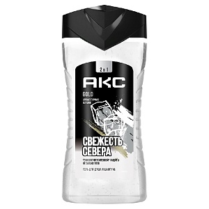 AXE Гель для душа  ГОЛД 2 в 1 250мл/12
