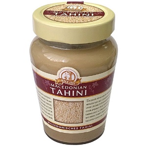 ВЫВОД Паста MACEDONIAN Кунжутная тахини из очищенного кунжута /стекло/ 300г*15
