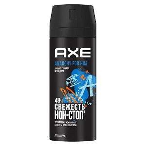 AXE  Дезодор.муж.  АНАРХИЯ 150мл. /12/